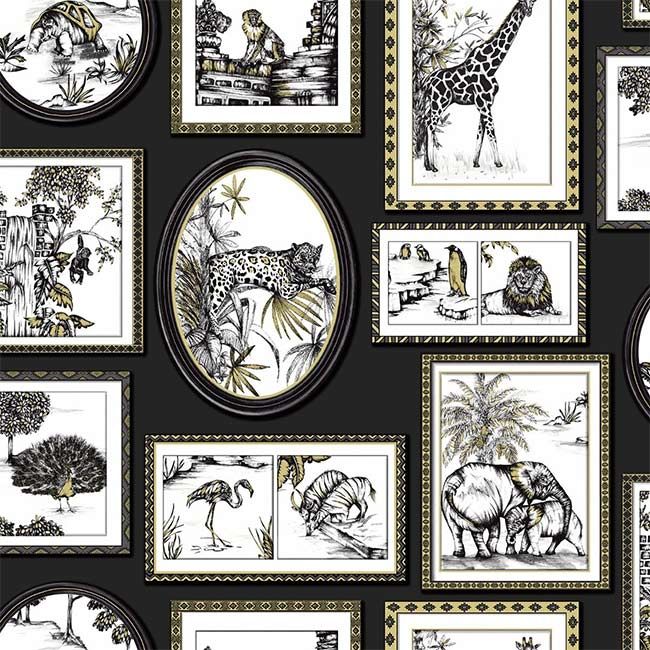 World of Wallpaper safari frames