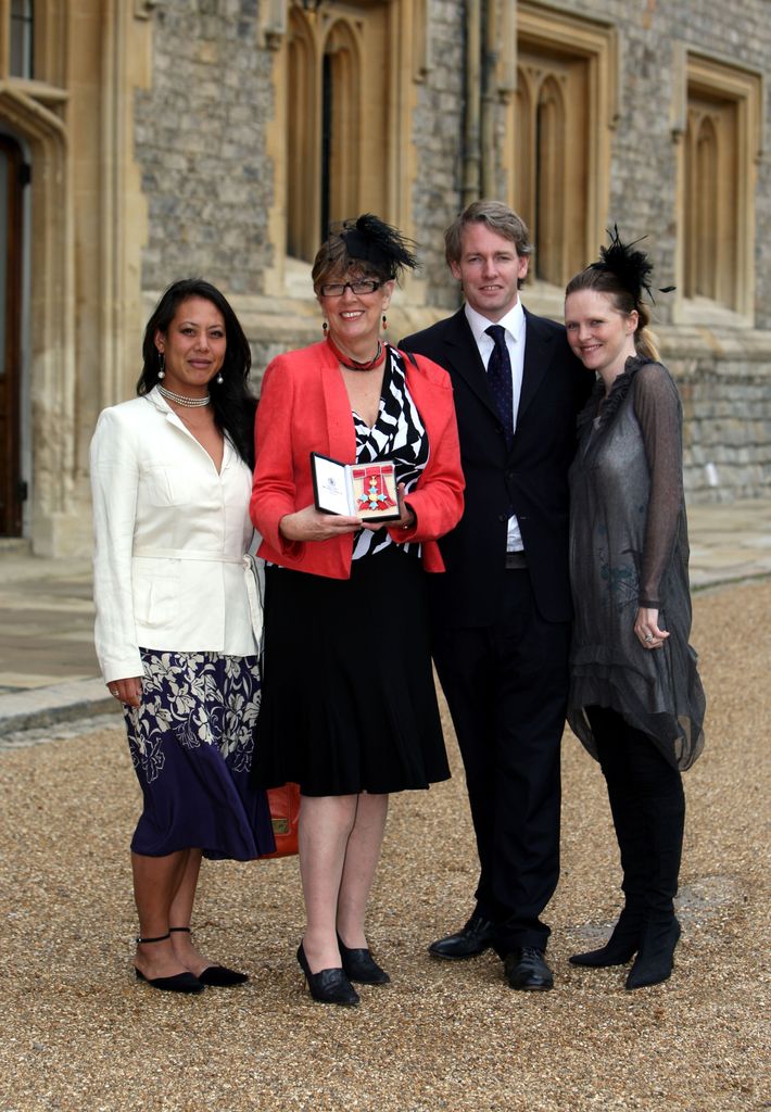 La-Di and Danny Kruger with Prue Leith