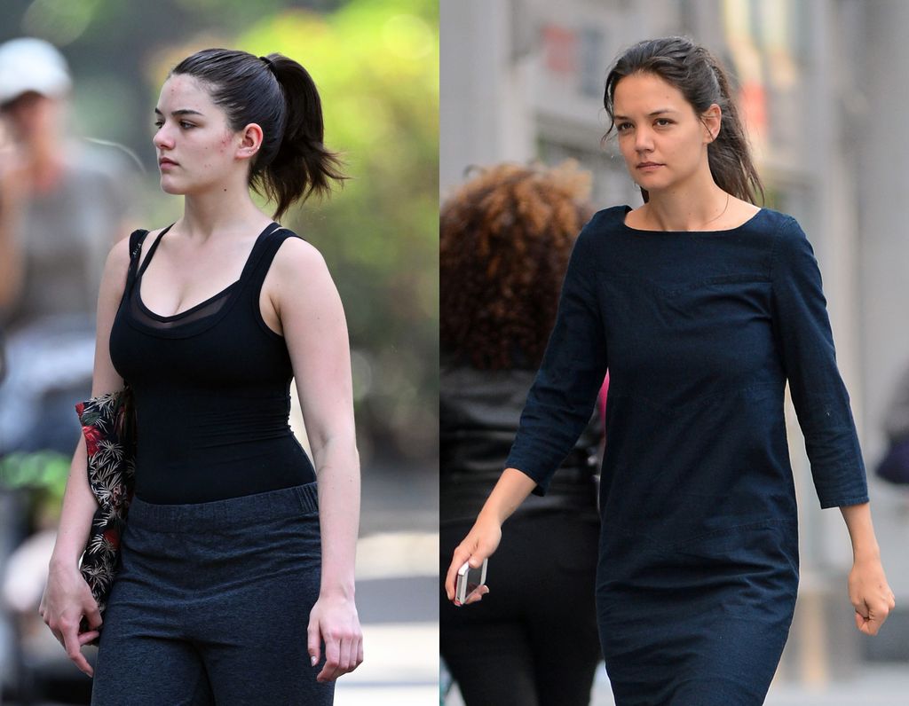 Suri Cruise looks the double of her mom Katie Holmes