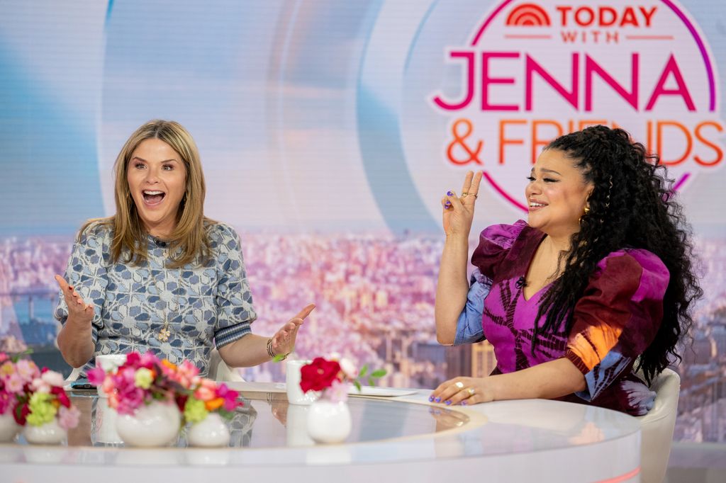 Jenna gushed about the unexpected interaction with Savannah on Today