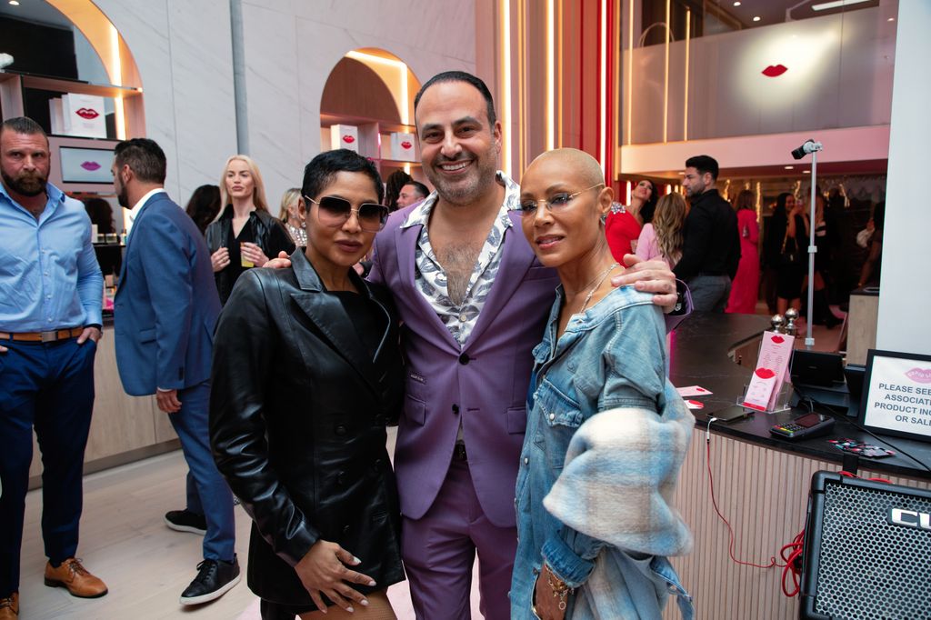 Toni Braxton, Dr. Ben Talei, and Jada Pinkett-Smith posed for a photo