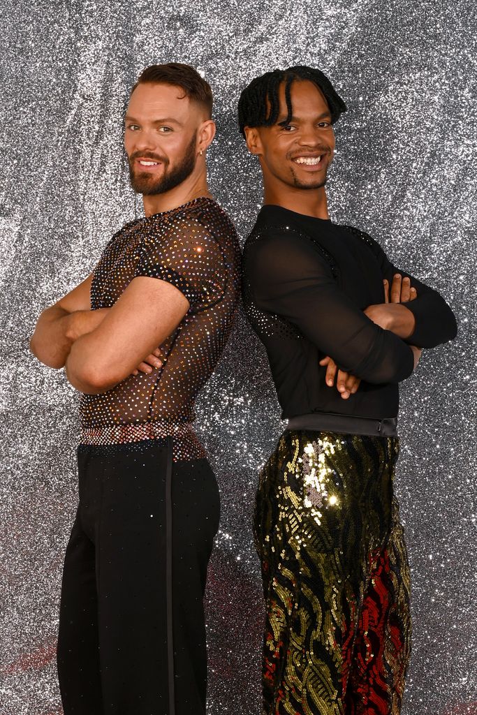 John Whaite and Johannes Radebe were partnered together during 2021's Strictly Come Dancing