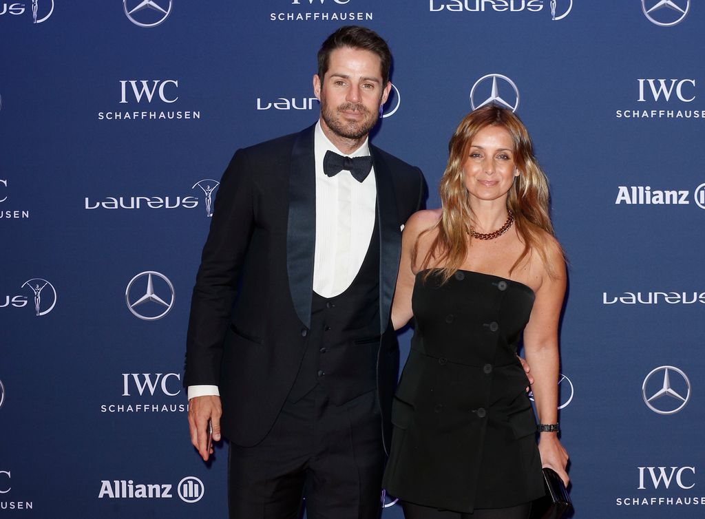 Jamie Redknapp and Louise Redknapp attend the Laureus World Sports Awards 2016 at the Messe Berlin on April 18, 2016 in Berlin, Germany