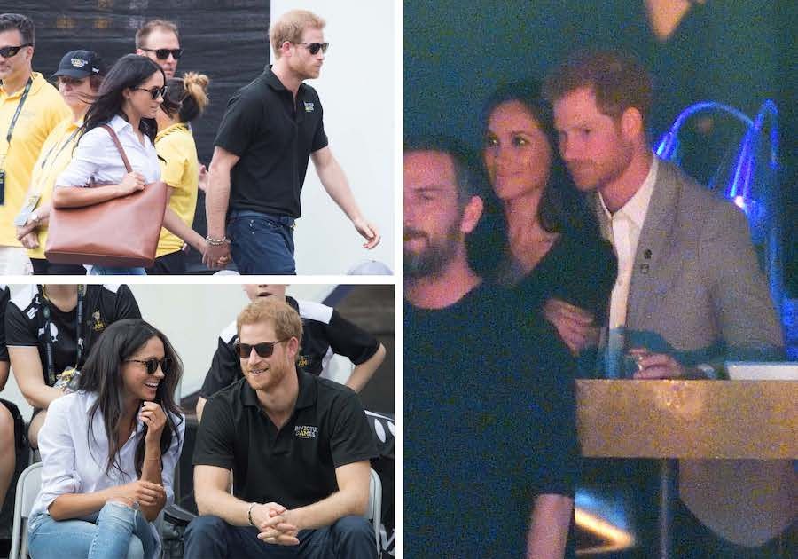 Meghan Markle and Prince Harry in Toronto in 2017