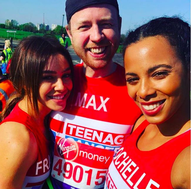 rochelle humes london marathon