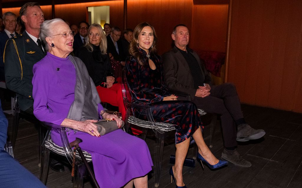 Queen Margrethe and Queen Mary at the Court Theatre