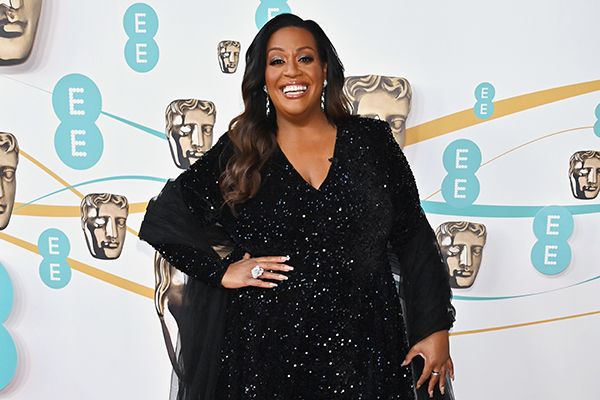 Alison Hammond dazzles in sequins on the red carpet