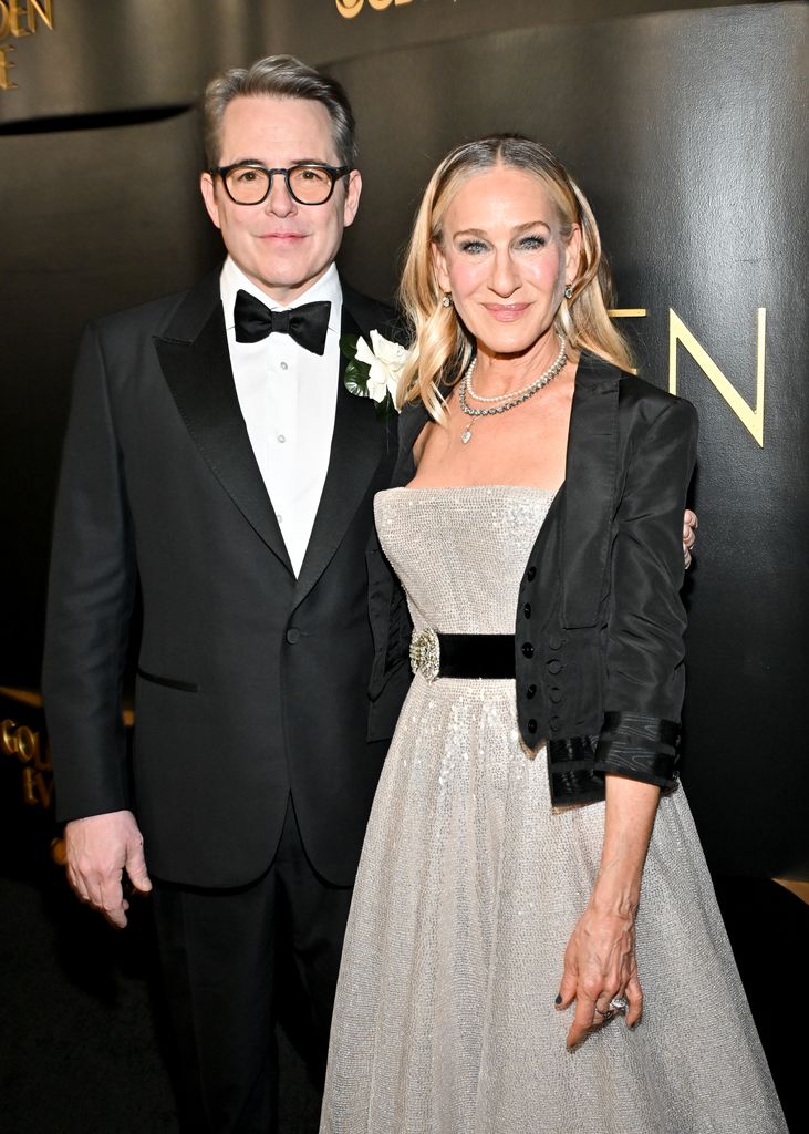 Matthew showed off a new look recently