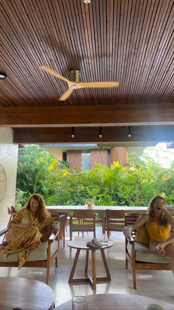 Cat Deeley holidaying in Costa Rica
