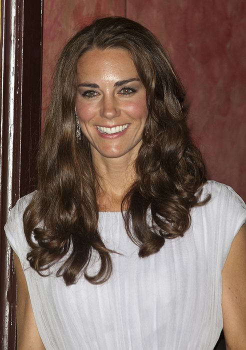 kate middleton curly hair