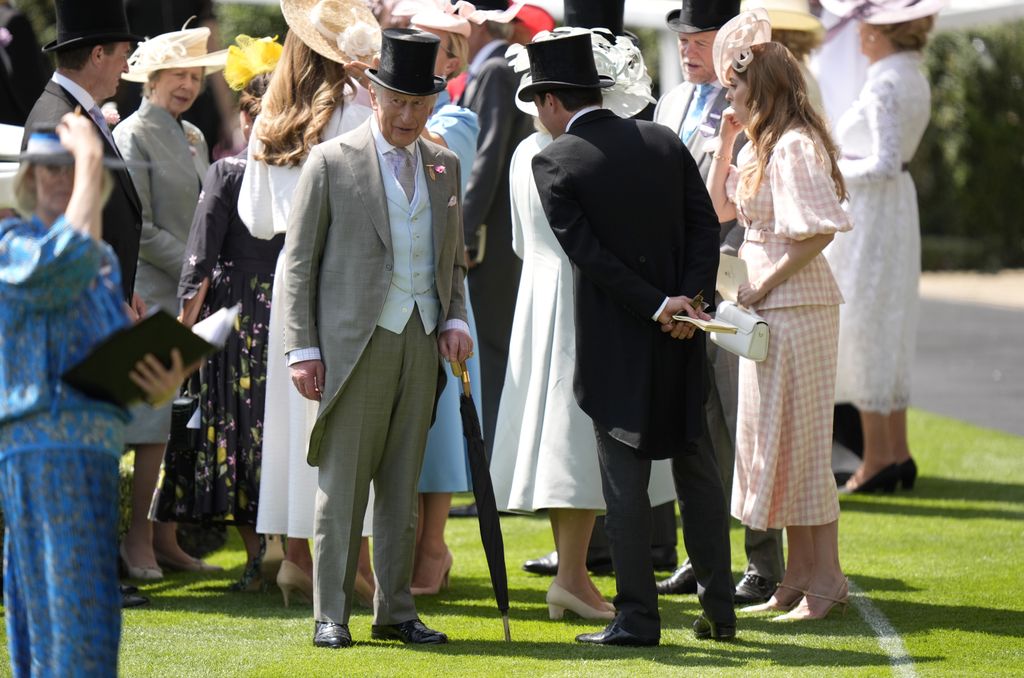 Morena Charles Charles Abierto con Edeboard Passpress Mozhi y Princess Beatrice Day Ascot