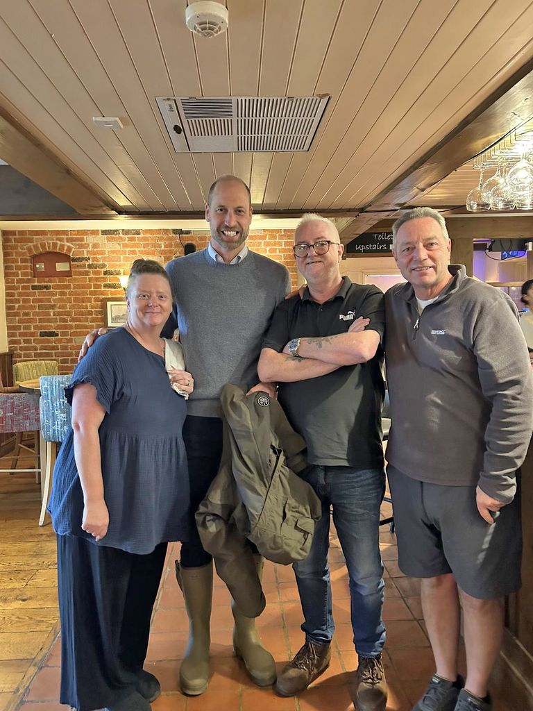 The Prince of Wales was visiting Mere in Wiltshire for official Duchy of Cornwall business when he and several associates called in to the Walnut Tree Inn.

