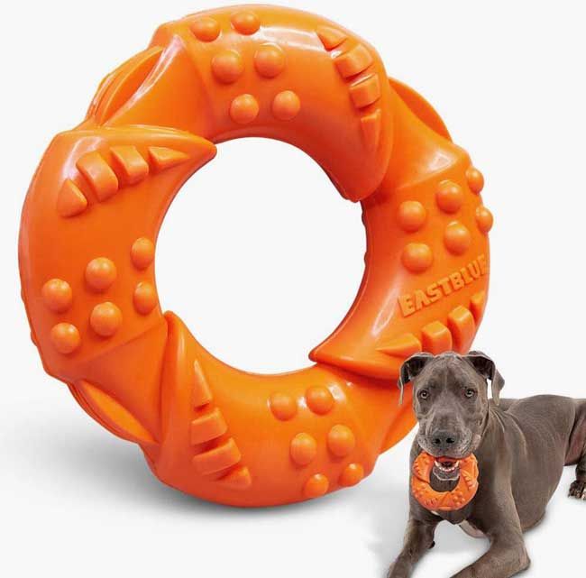 dog chew toy orange