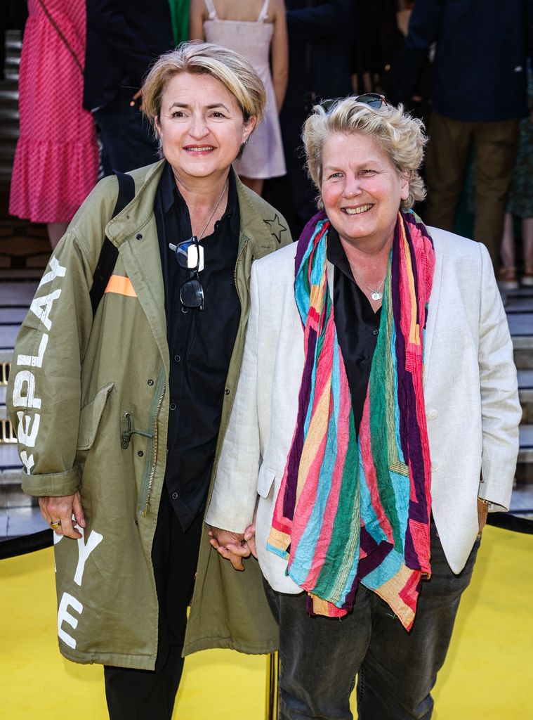 Debbie Toksvig and Sandi Toksvig 'The Wizard of Oz' musical press night at The London Palladium, UK