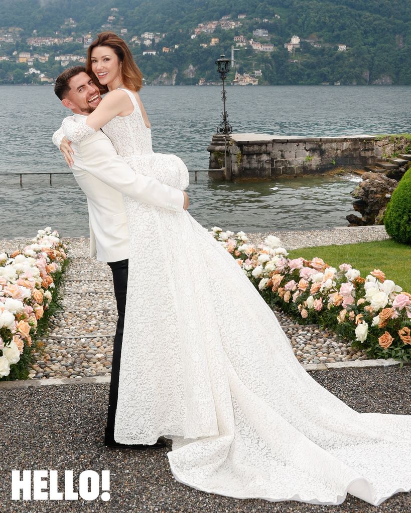 Arsenal star Jorginho married singer Cat Cavelli in Italy on Monday