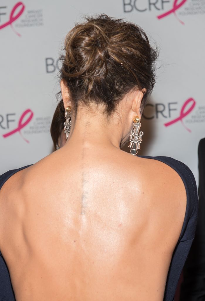 Victoria Beckham's Hebrew back tattoo 