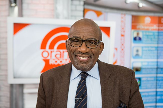Al Roker smiles at camera on Today show