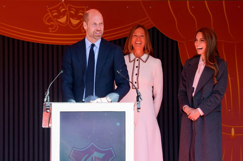 William gave a speech at Churchtown Primary School