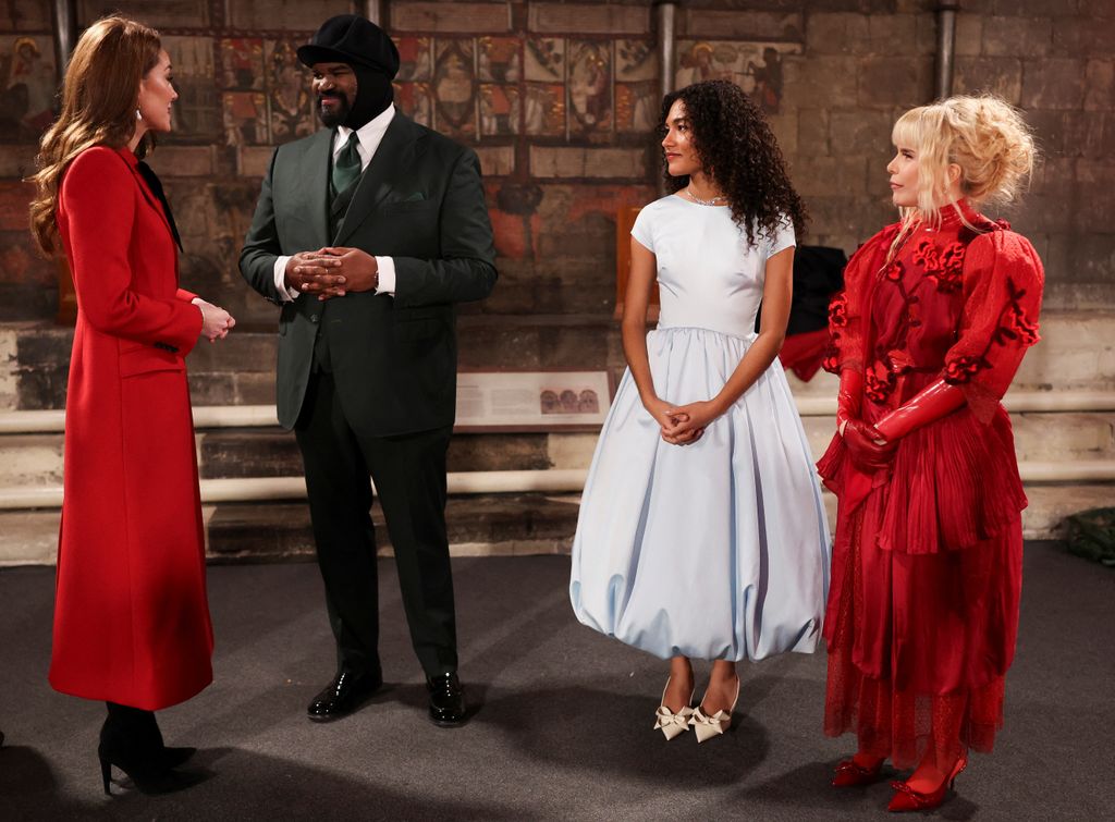 Kate with Gregory Porter, Olivia Dean and Paloma Faith 