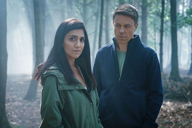 Leila Farzad and Andrew Buchanan in Better on BBC