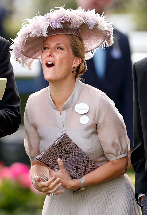 countess of wessex shouting ascot