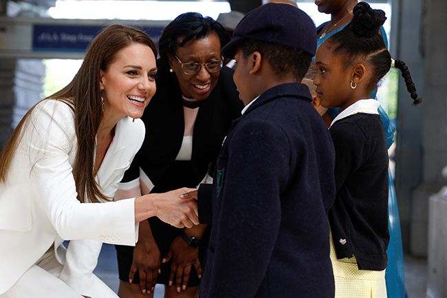 kate middleton and prince william windrush day chatting