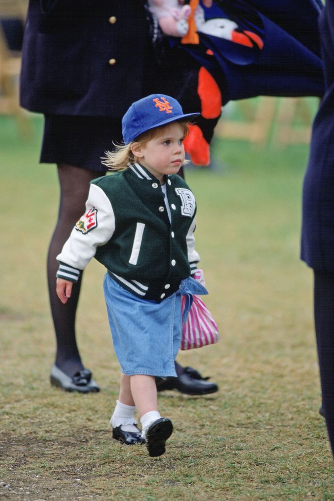  Princess Beatrice Wearing A Baseball Cap And Jacket At The Royal Windsor Horse Show