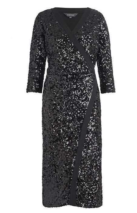 Lorraine Kelly's black sequin dress is the answer to your party dress ...
