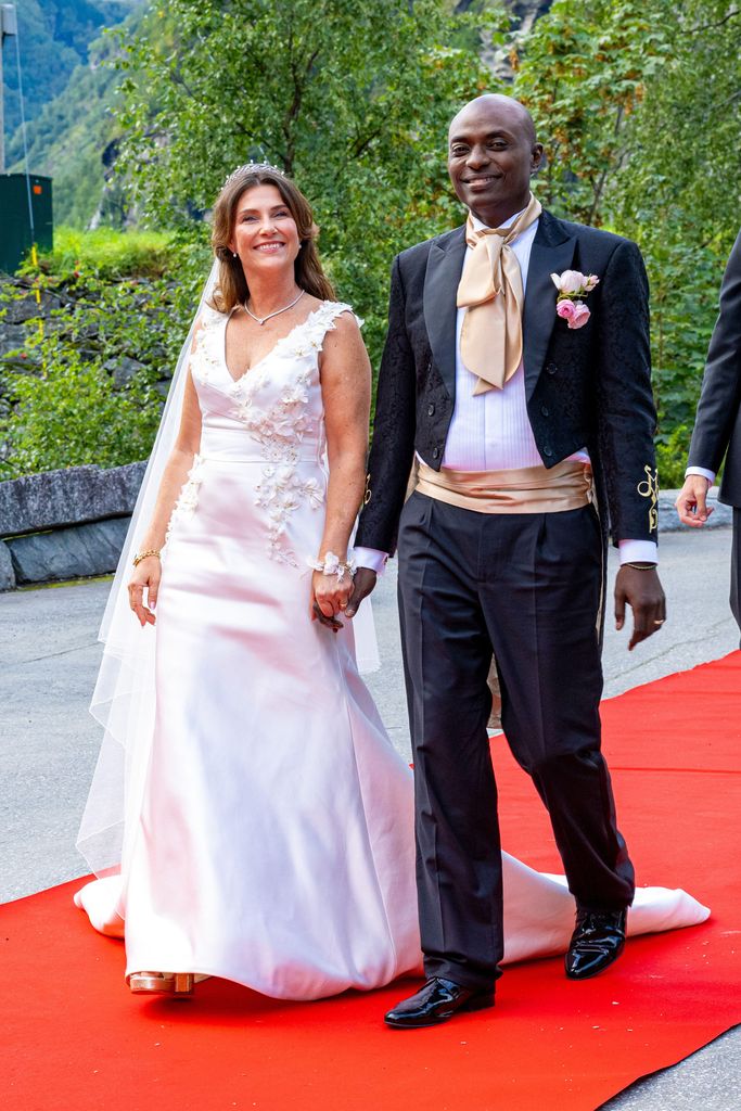 Martha Louise and Durek married in Geiranger, Norway