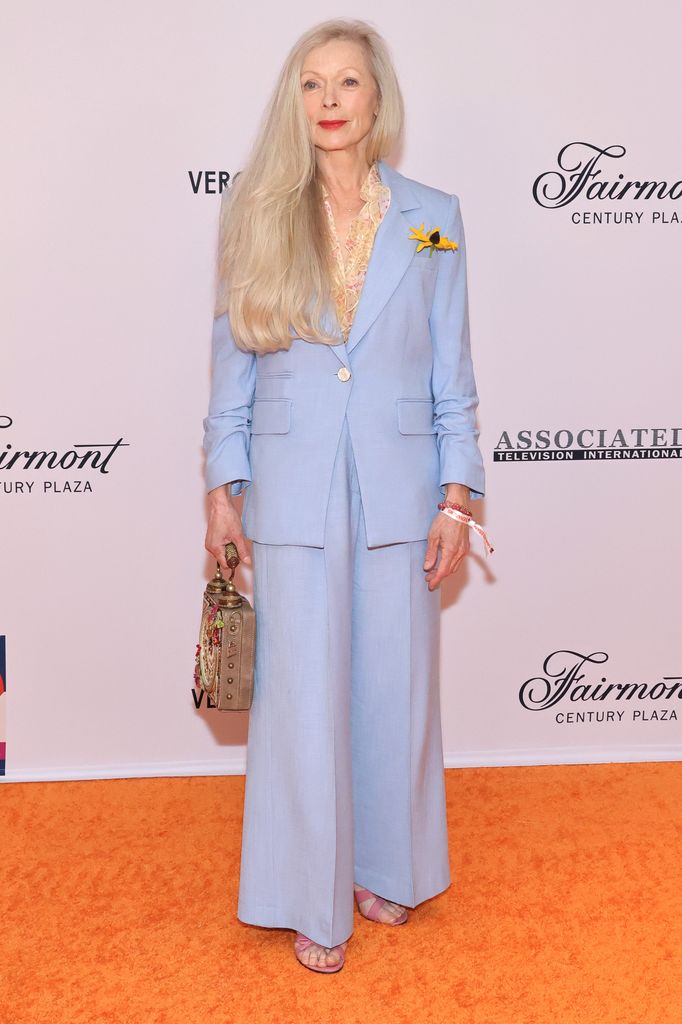 Frances Fisher attends the 32nd Annual Race to Erase MS Gala held at Fairmont Century Plaza on May 16, 2025