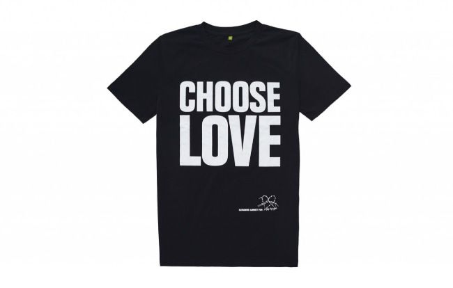 choose love t shirt asos