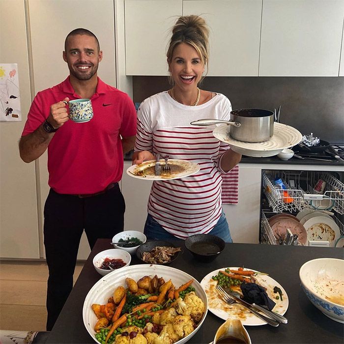 vogue williams spencer matthews kitchen picture