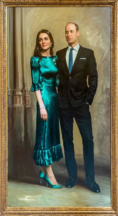 kate middleton and prince william portrait