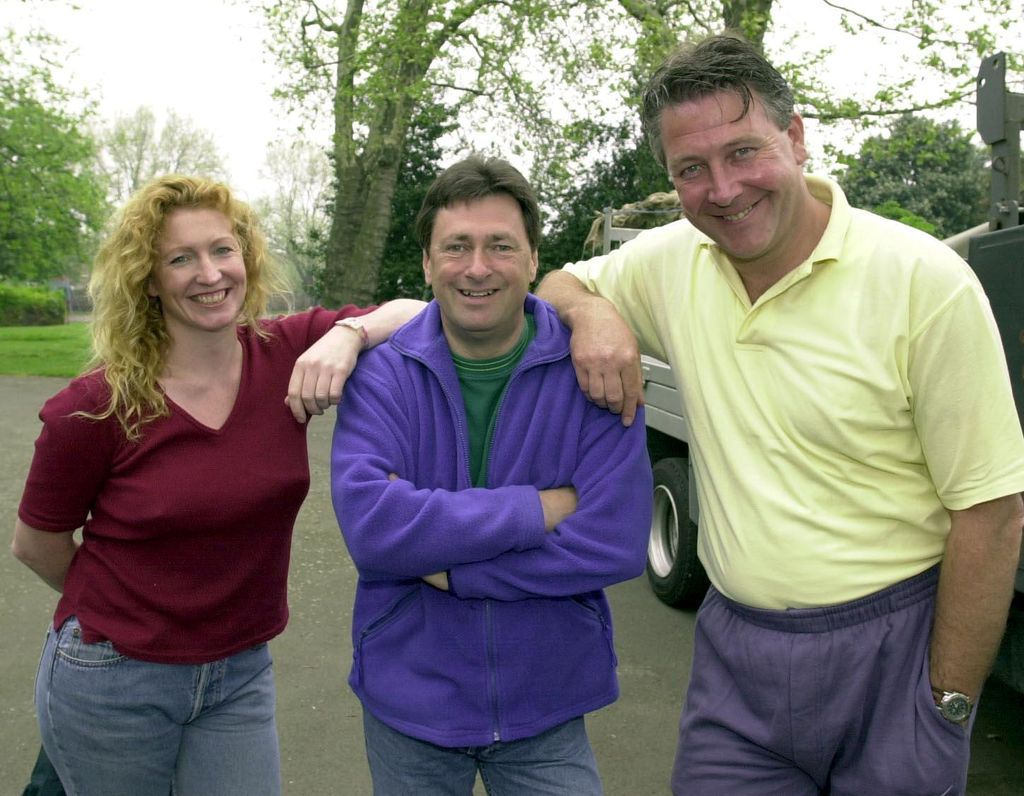 Charlie Dimmock, Alan Titchmarsh and Tommy Walsh