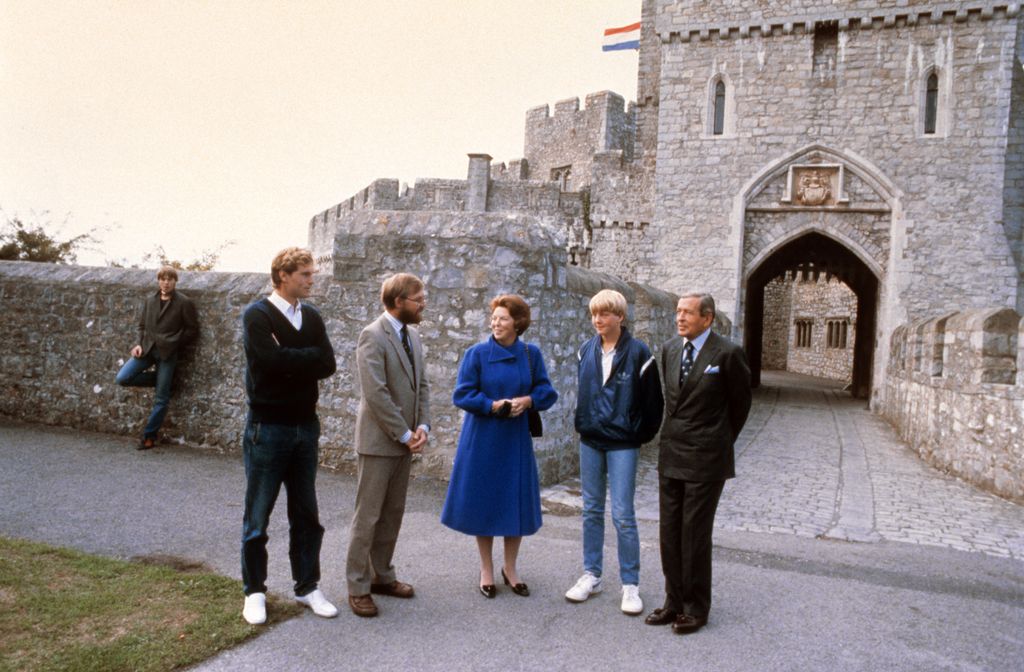 Willem Alexander at UWC Atlantic College in 1983