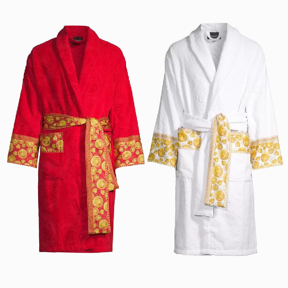 versace robe on sale at saks