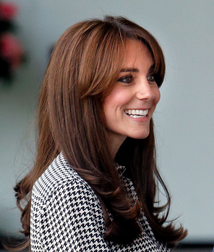 Kate rocking a fringe back in 2015