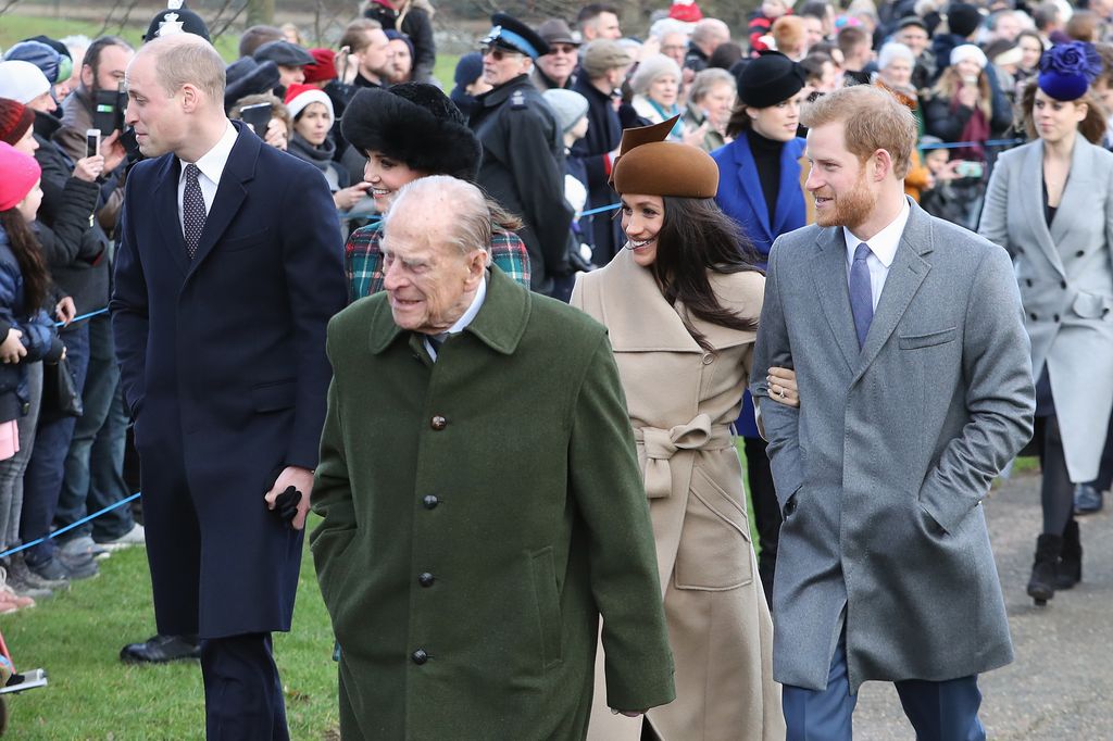 Meghan Markle walking with Prince Harry
