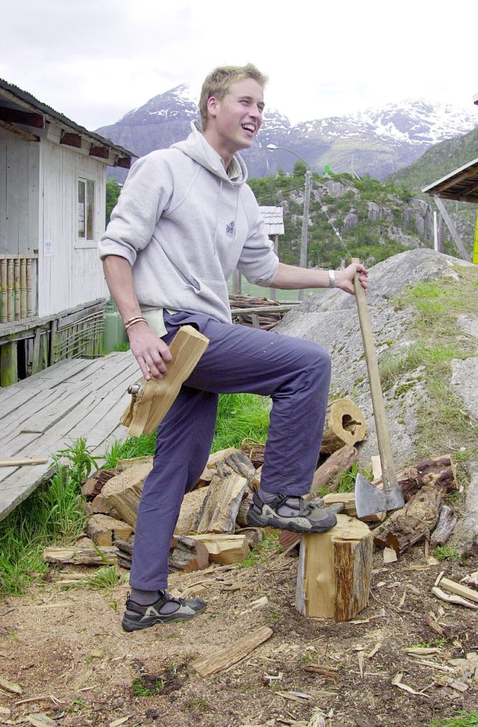  Prince William During His Raleigh International Expedition In Southern Chile in 2001