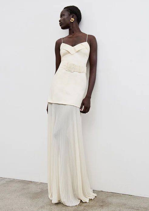 Rebecca Vallance pleated dress