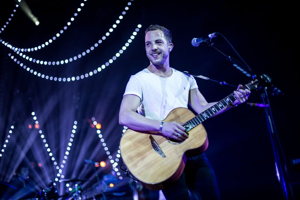 James Morrison with a guitar