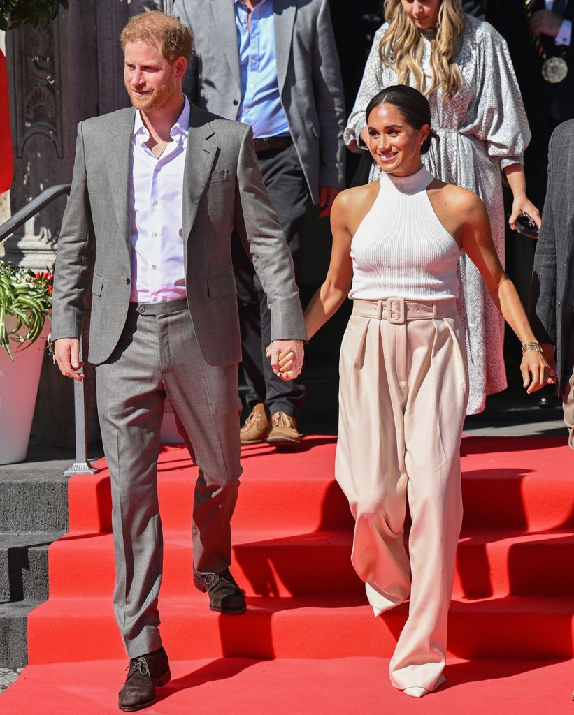 Harry and Meghan attend the Invictus Games Dusseldorf 2023 - One Year To Go events