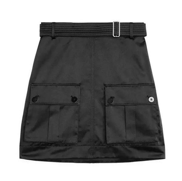 black skirt arket