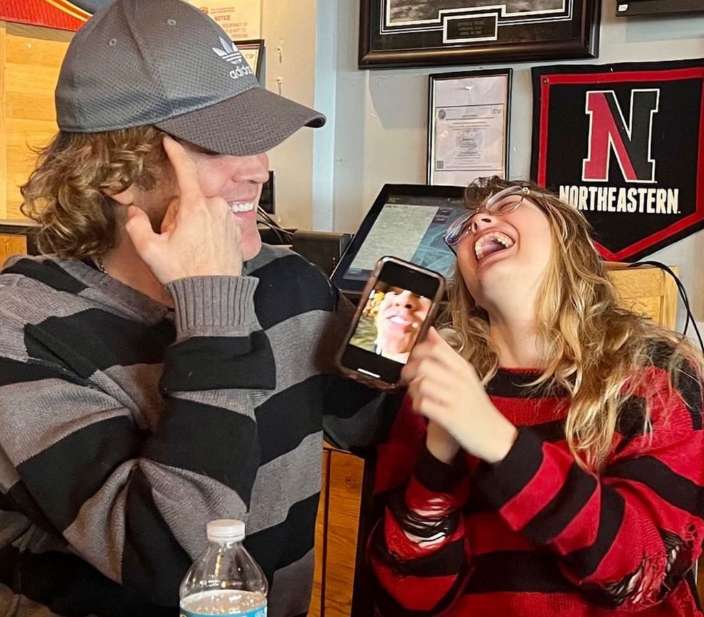 Photo shared by Larry Birkhead on Instagram January 22 2024 where he is with his daughter Dannielynn celebrating his 51st birthday