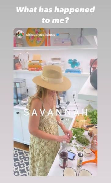 savannah guthrie cooking kitchen transformation