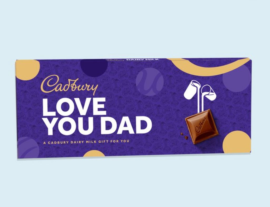 Cadbury Dairy Milk 'Love You Dad' Bar (850g)
