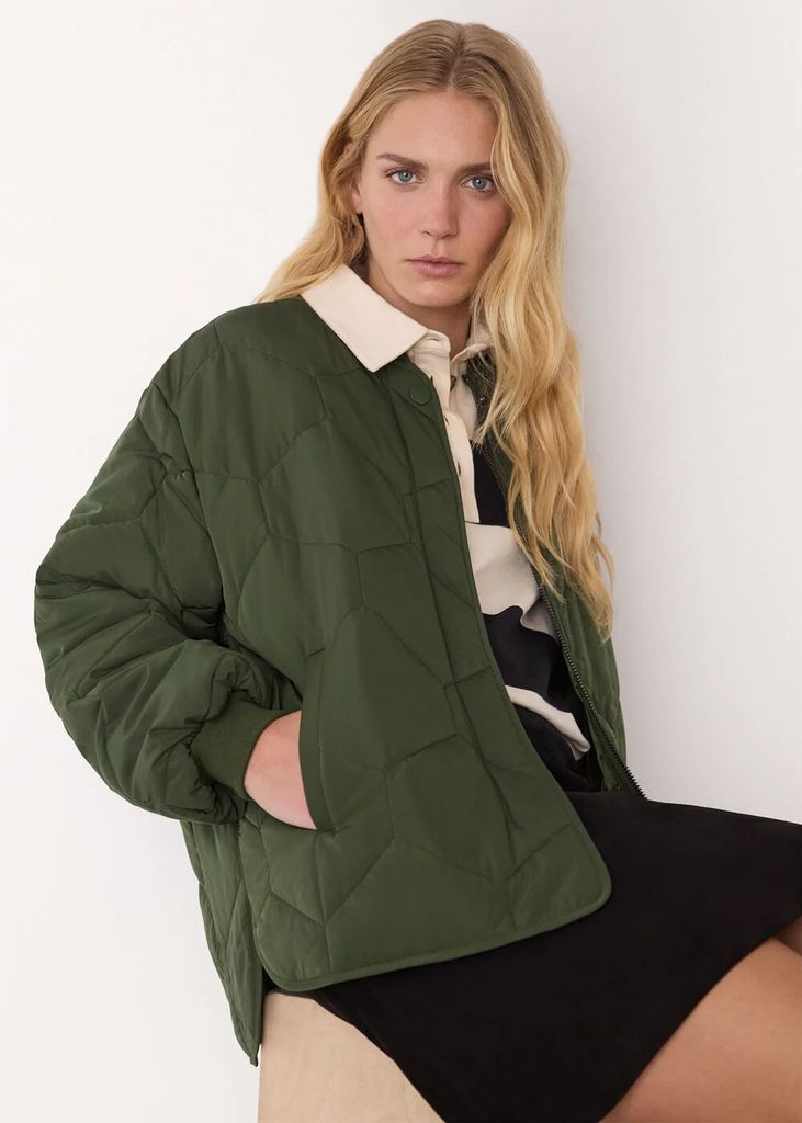 Whistles Ida quilted jacket