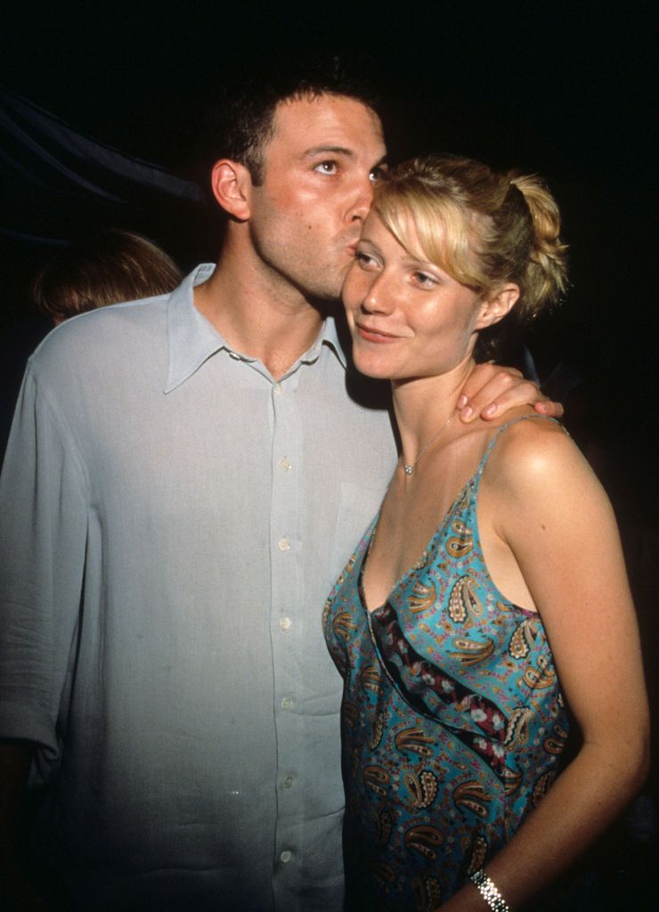 Ben Afleck and Gwyneth Paltrow at the "Armageddon" Premiere at the Kennedy Space Center