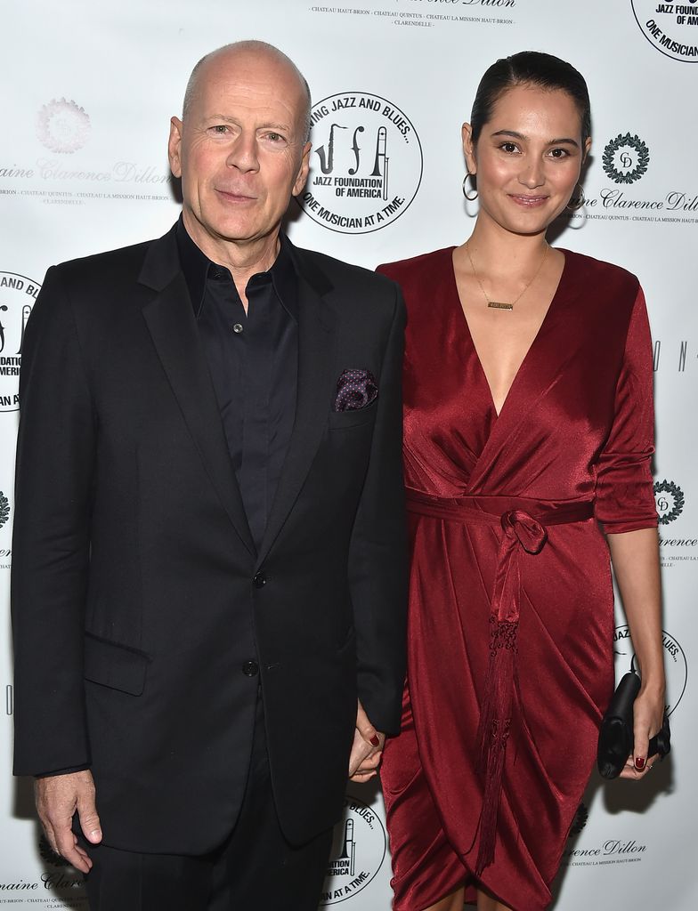 bruce willis and emma heming willis holding hands