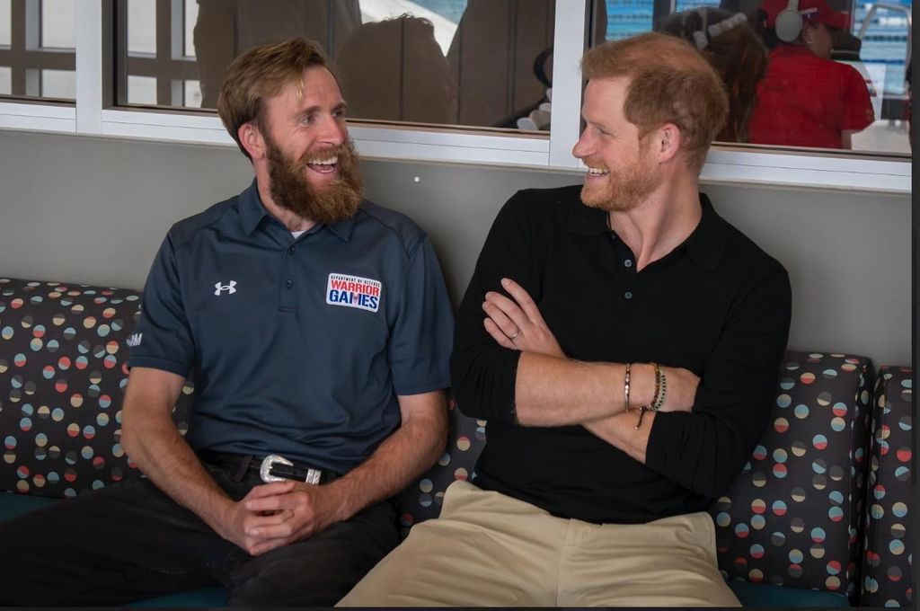 Prince Harry at 2023 Wounded Warrior Games